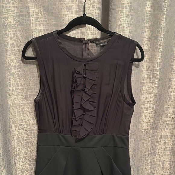 BCBGMaxAzria Black‎ Midi Dress Size 4 - Picture 6 of 11